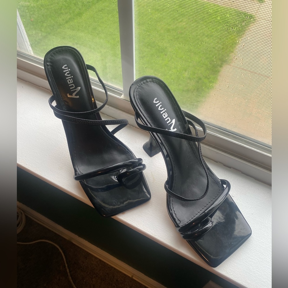 Sleek Black Heels